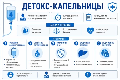 Капельница от наркотиков на дому в Троицке