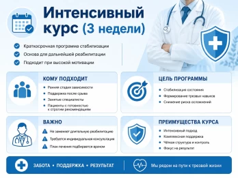 Реабилитация за 21 день в Троицке
